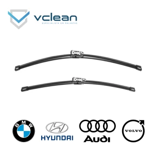 PAR PALHETAS LIMPADOR DE PARABRISA 24/20 BMW HYUNDAI VOLVO.. VC24205 Activacar PAR PALHETAS LIMPADOR DE PARABRISA 24/20 BMW HYUNDAI VOLVO.. VC24205 Activacar