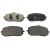 JOGO PASTILHA DE FREIO DIANTEIRO MERCEDES W177 W463.. A0004207200 Activacar