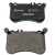 JOGO PASTILHA DE FREIO DIANTEIRO MERCEDES W176 C117.. A0084203220 Activacar