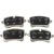 JOGO PASTILHA DE FREIO TRASEIRO AUDI A5 PORSCHE MACAN.. 4G0698451A Activacar