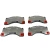 JOGO PASTILHA DE FREIO DIANTEIRO PORSCHE PANAMERA.. 7P0698151D Activacar