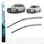 PAR PALHETAS LIMPADOR DE PARABRISA 26/16 BMW X1. VC26161 Activacar