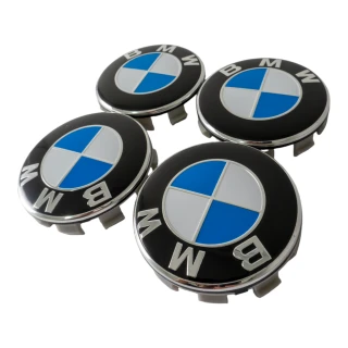 KIT 4 EMBLEMA CALOTA CENTRO DE RODA BMW X1 X3 X5 X6.. 36136783536KIT Activacar