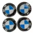 KIT 4 EMBLEMA CALOTA CENTRO DE RODA BMW X1 X3 X5 X6.. 36136783536KIT Activacar